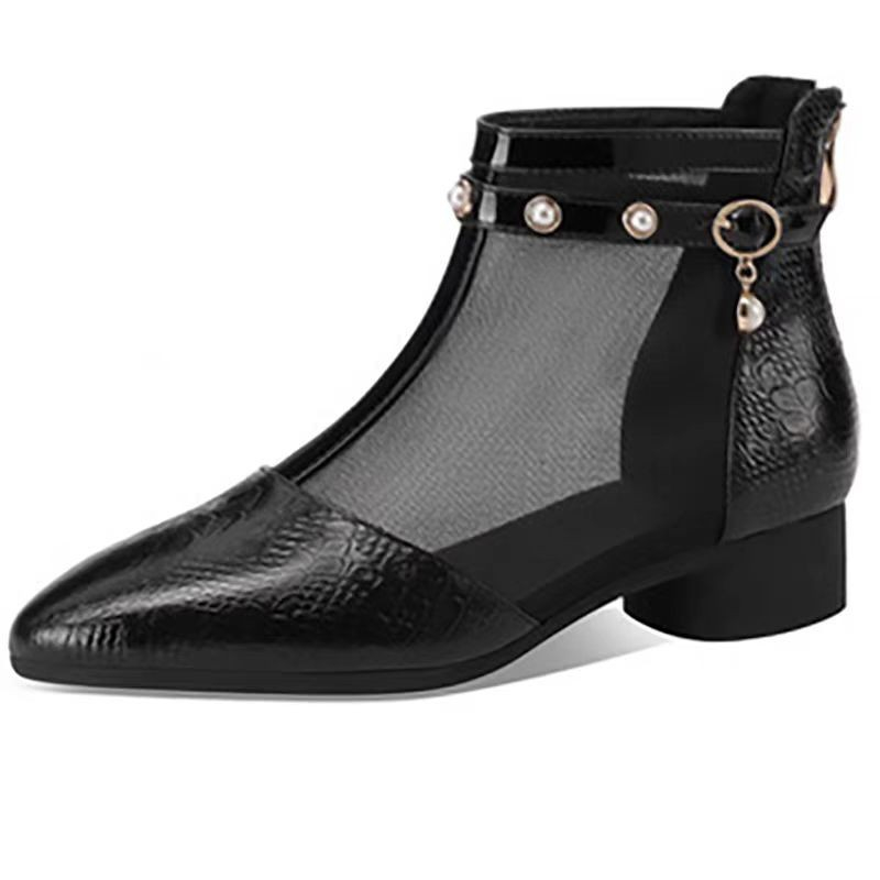 Single Boots Soft Bottom Not Tired Feet Mesh Boots For Women foto 3