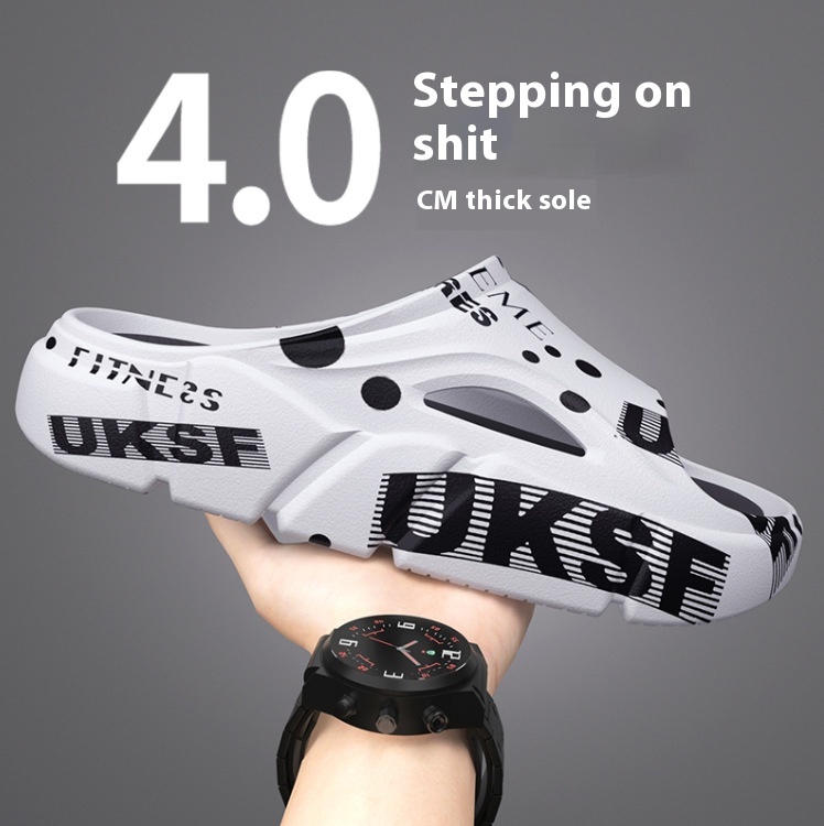 Personality Indoor Home Non-slip Slippers Men foto 4
