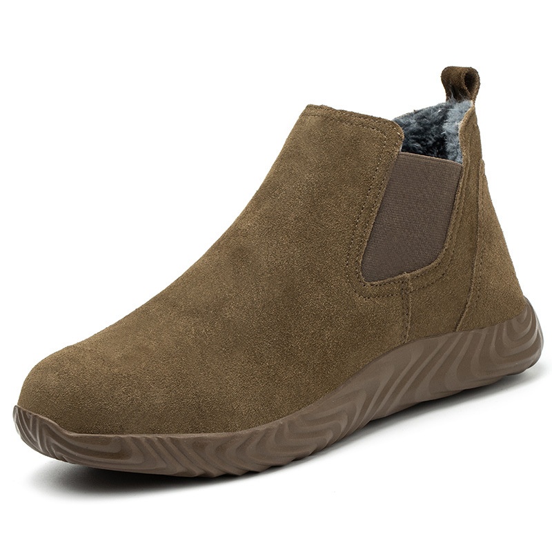 Men's Safety Shoes With Steel Toe Caps For Anti Smashing And Anti Piercing foto 4