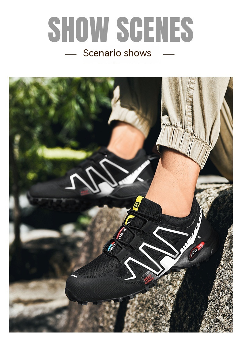 Autumn And Winter Leisure Breathable Solomon Outdoor Hiking Shoes foto 3