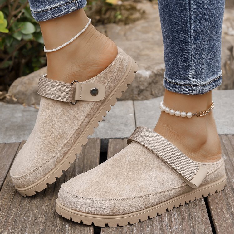 Women's Casual Dual-purpose Slippers Rubber foto 2