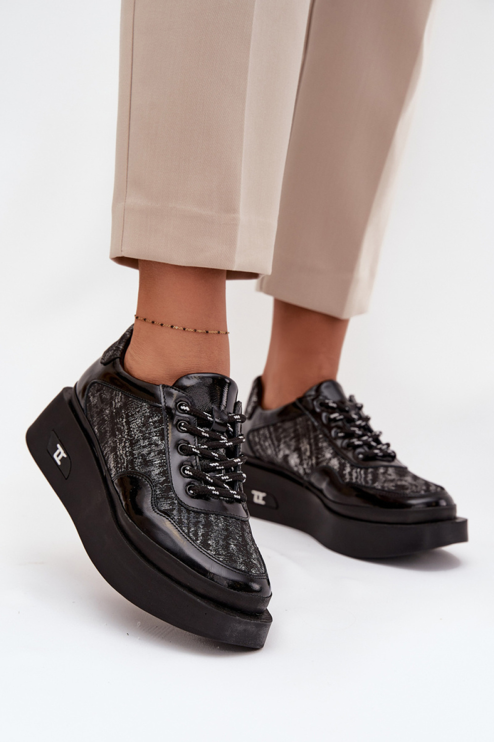 Platform schoenen Step in style