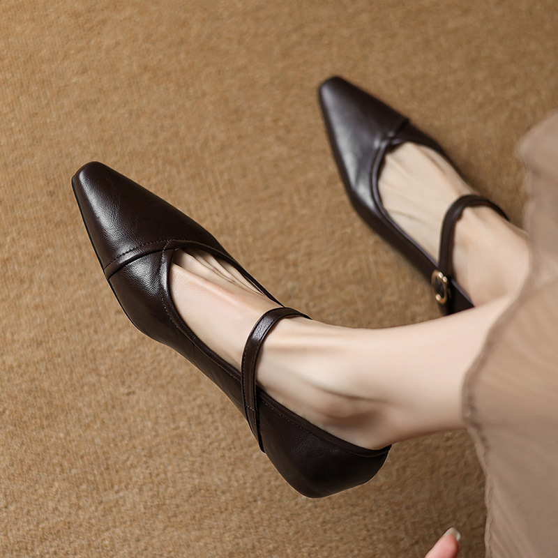 Womens Casual Low-heeled All-match Shoes foto 2
