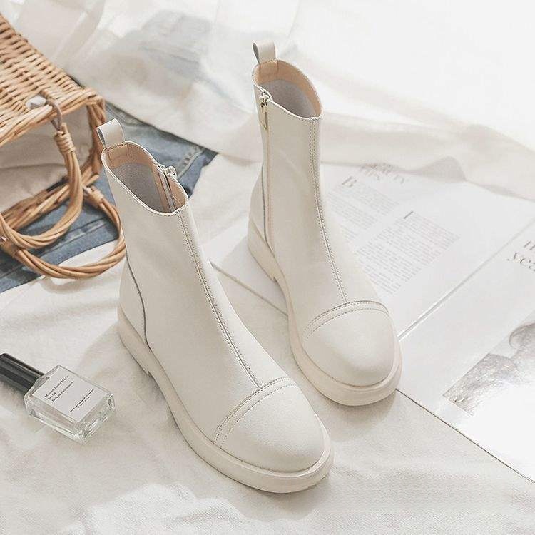 Womens Fashionable Stretchy Versatile Figure-flattering Boots foto 3