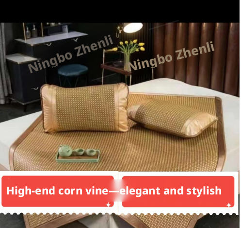 Summer cold pillowcase-corn rattan model-1 piece