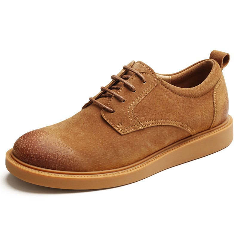 Men's Summer British Style Brown Sneakers foto 4