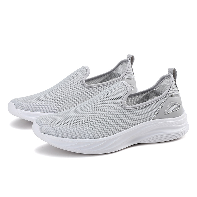Lazy Hollow Breathable Mesh Cloth Shoes foto 2