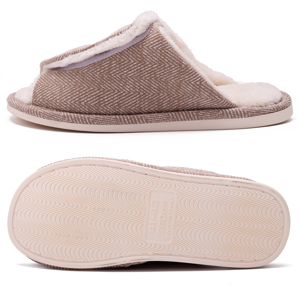 Men's And Women's Velcro Adjustable Open Slippers foto 2