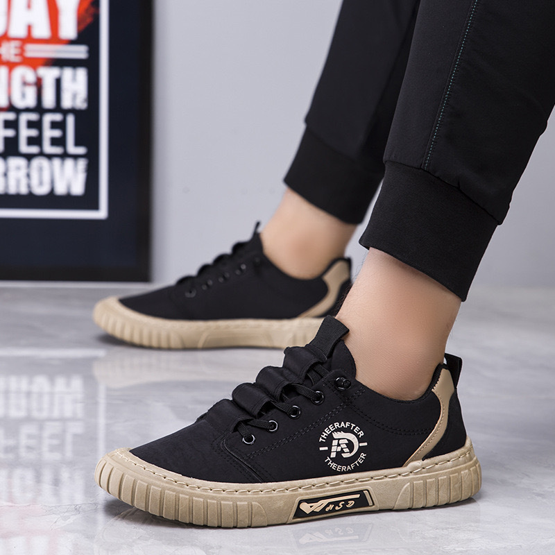 Mens Versatile Soft-soled Casual Canvas Shoes foto 3