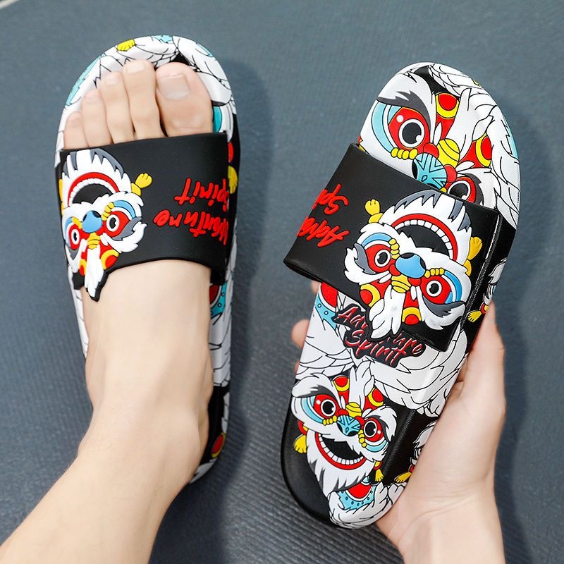 Home Bathroom Non-slip Sandals For Men And Women Couple Slippers foto 2