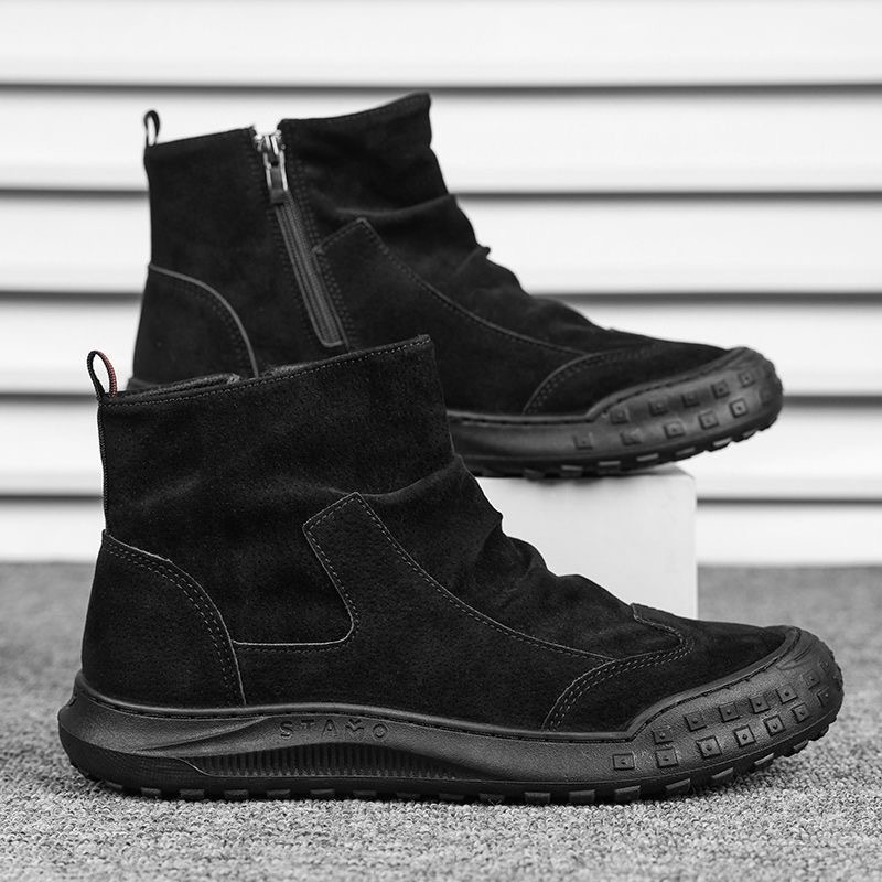 New Autumn Lightweight Casual Work Boots For Men foto 5