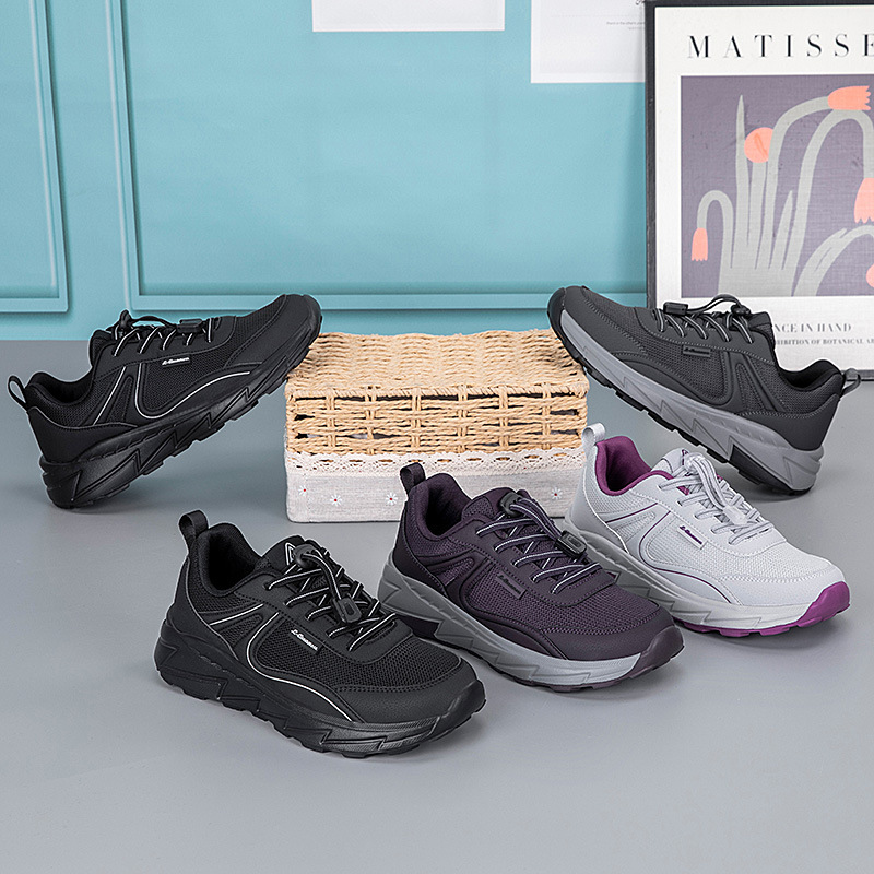 Leather Waterproof Walking Shoes Non-slip foto 3