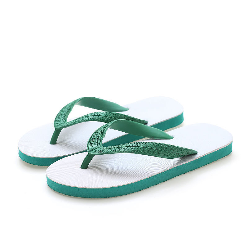 Flip-Flops Rubber Sole Wear-resistant Non-slip Deodorant Beach Flip-flops foto 3