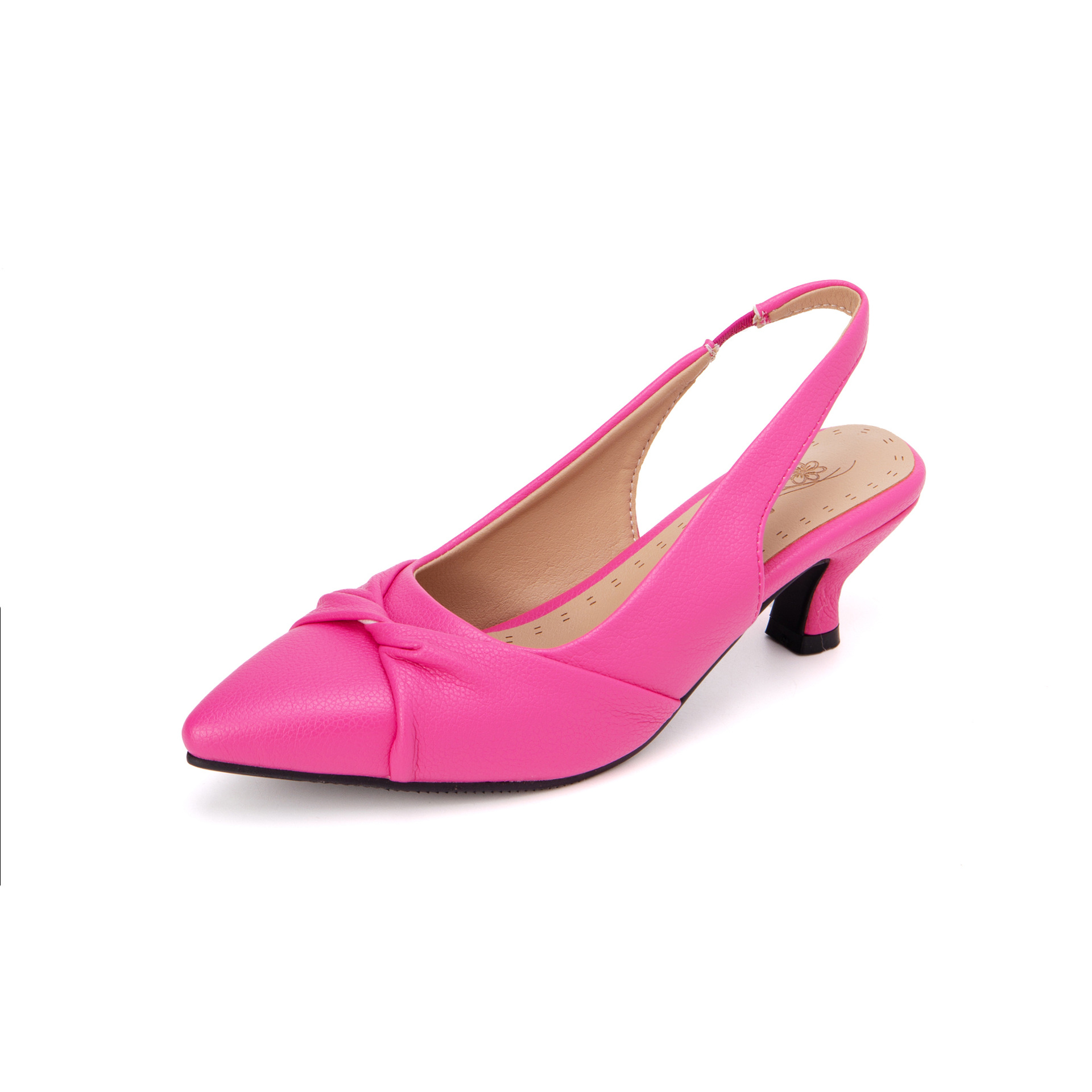 Four Seasons Bowknot Mid Heel Women's Sandals foto 2