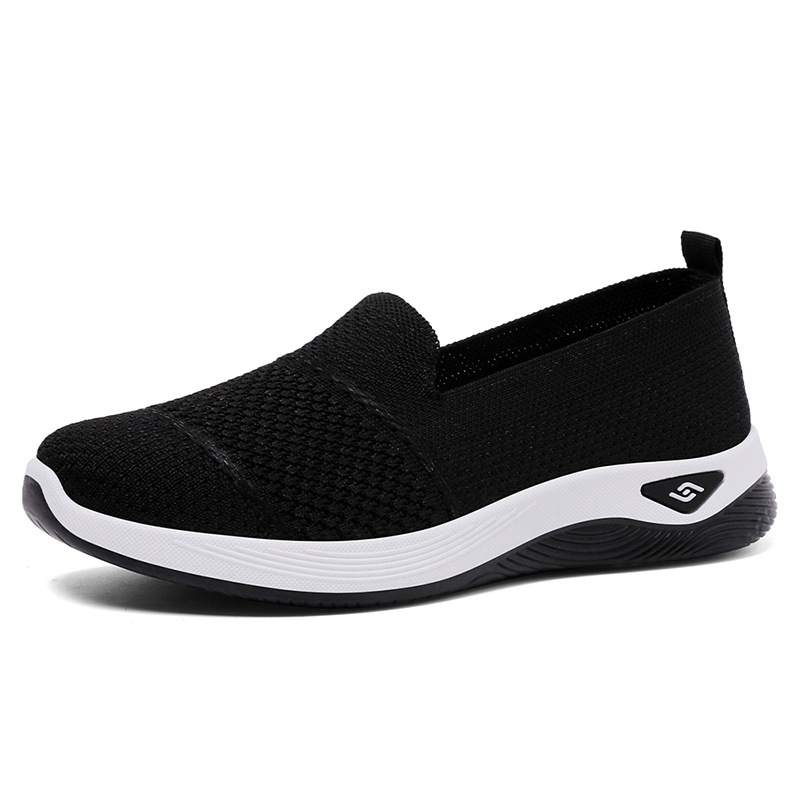 Shoes Soft Bottom Comfortable Old Beijing Cloth Shoes Shallow Mouth foto 4