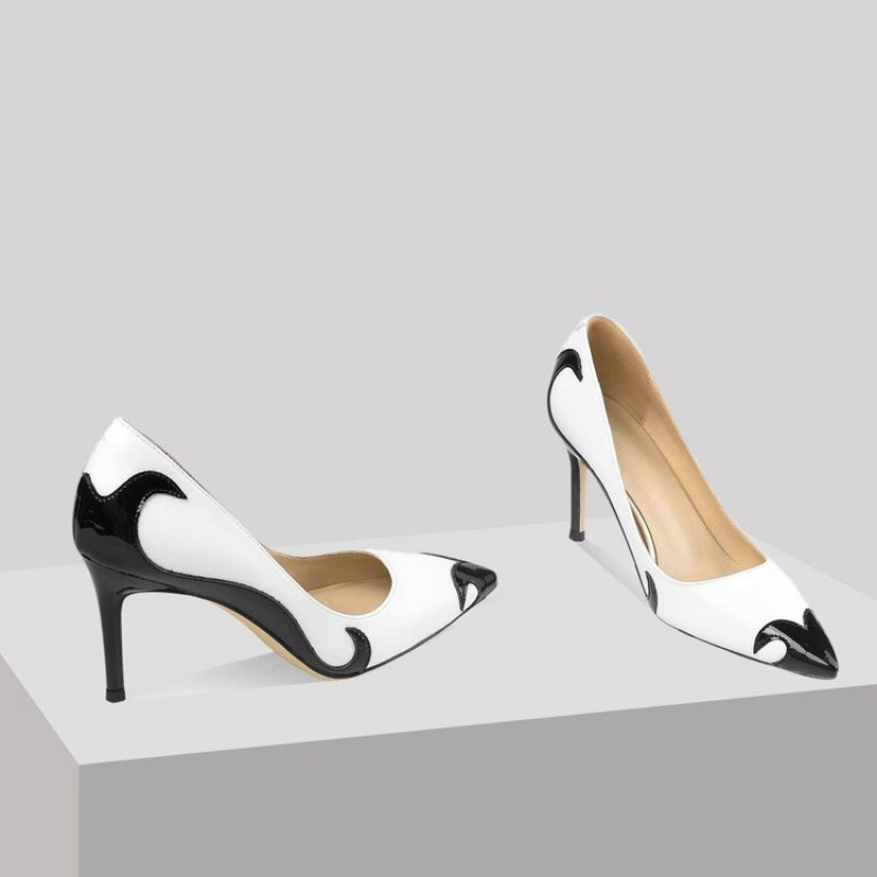 Small Niche High Heels With Pointed Toes And Thin Heels foto 2