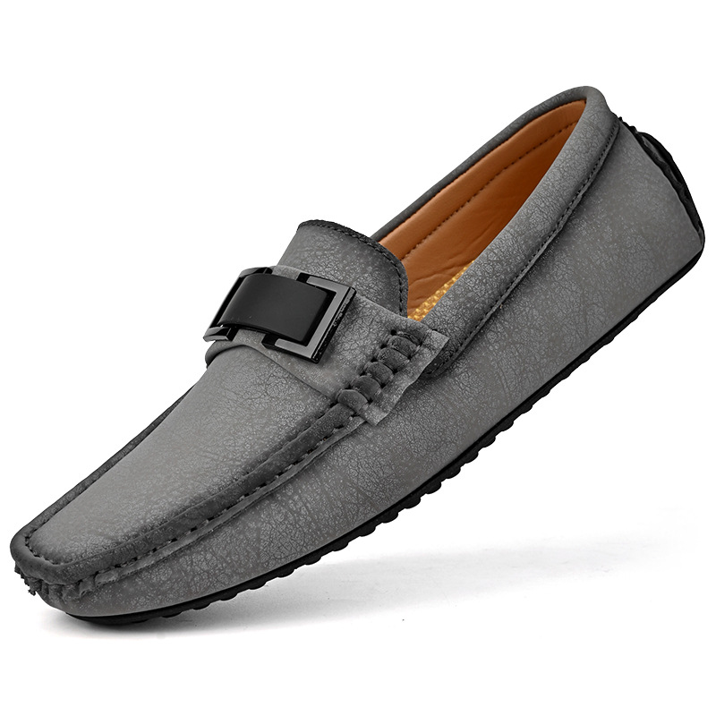 Summer Lightweight Plus Size Cowhide Casual Shoes foto 3