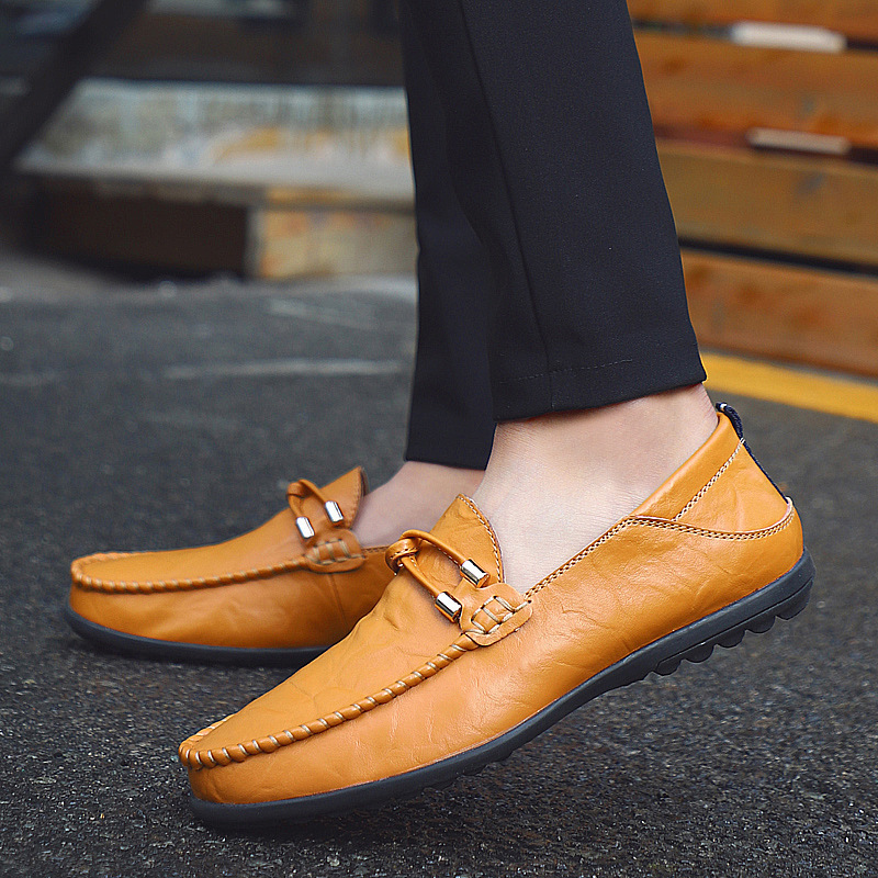 Men's Springsummer Gommino Cowhide Shoes foto 2