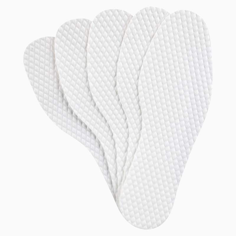 Summer Thin Anti-sweat Disposable Wood-pulp Shoe Insoles foto 5