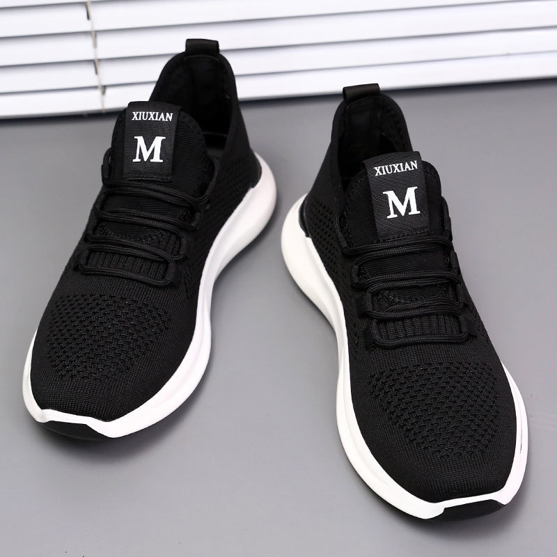 Casual Mesh Sports Men's Shoes Breathable Soft Bottom Wild Deodorant Light foto 2