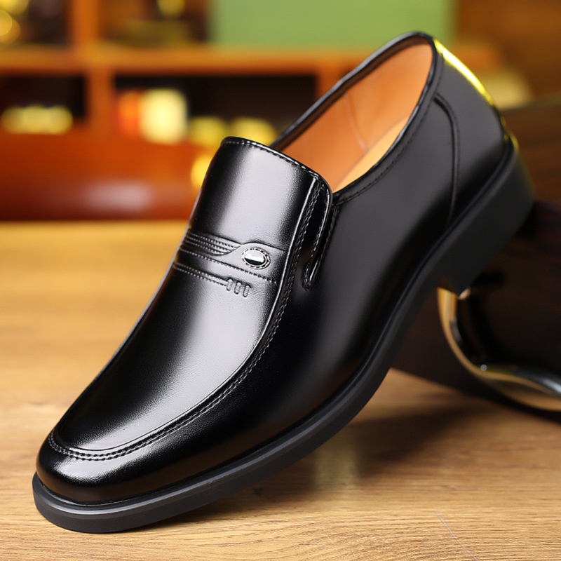Spring Men's Leather Shoes Plus-size foto 4