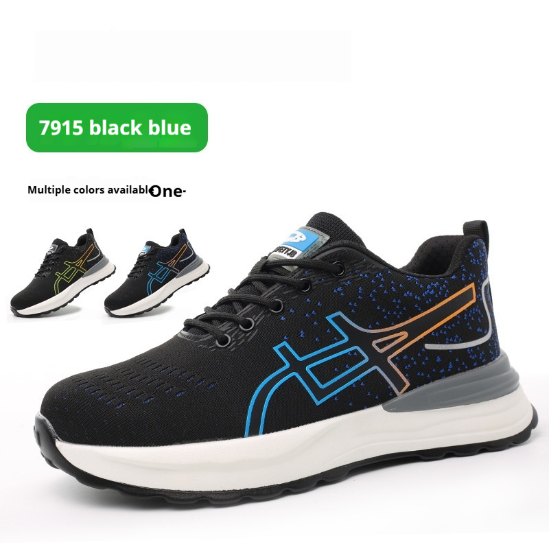 Anti Smashing And Puncture Comfortable Breathable Mesh Safety Protective Shoes foto 2