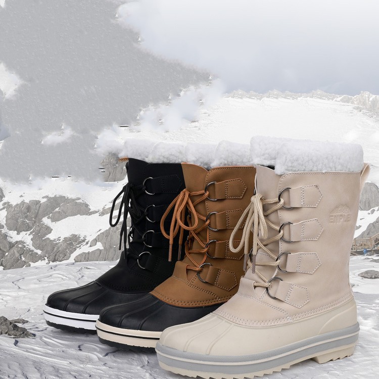 Women's Adult Waterproof Snow Boots For Outdoor Warmth foto 2