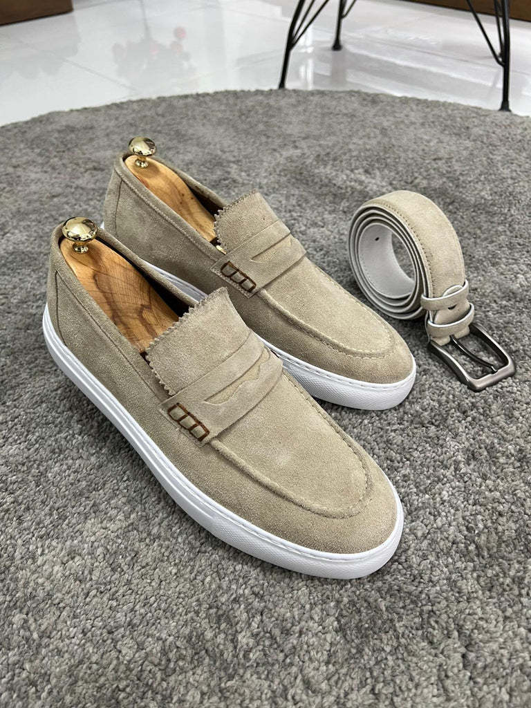 New European And American British Business Casual Slip-on Lazy Men's Loafers foto 4