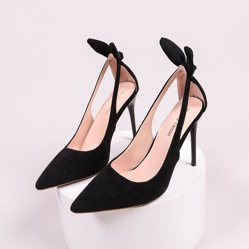 Sandals Women's Rabbit Ears Pumps Stiletto Heel 12cm High Heels foto 4