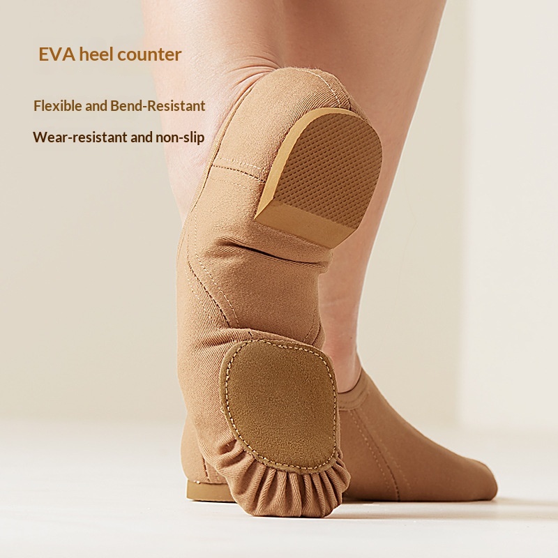 Elastic Fabric Jazz Shoes For Women foto 2