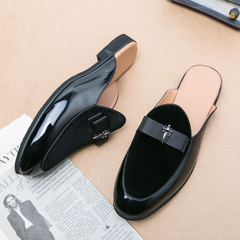 Half Slippers Heel-free Winter Lazy Casual Shoes foto 3