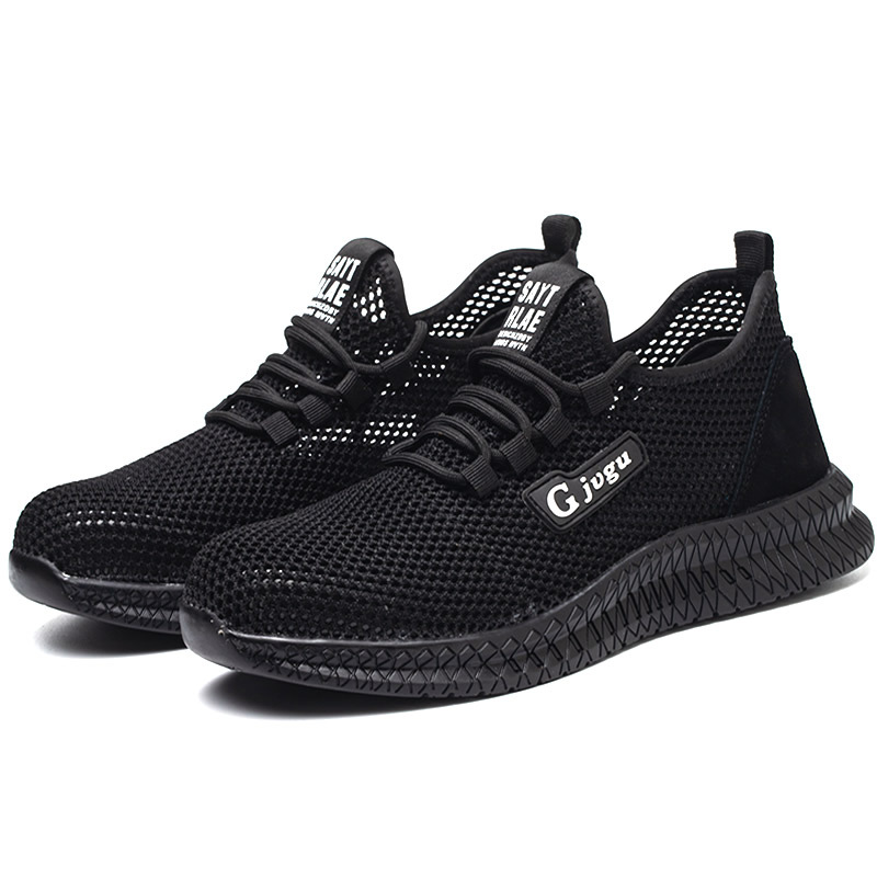 Men's Fashion Summer Breathable Work Shoes foto 3