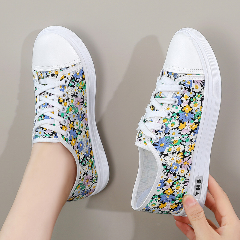 Breathable Versatile Cross-border Student Cloth Shoes