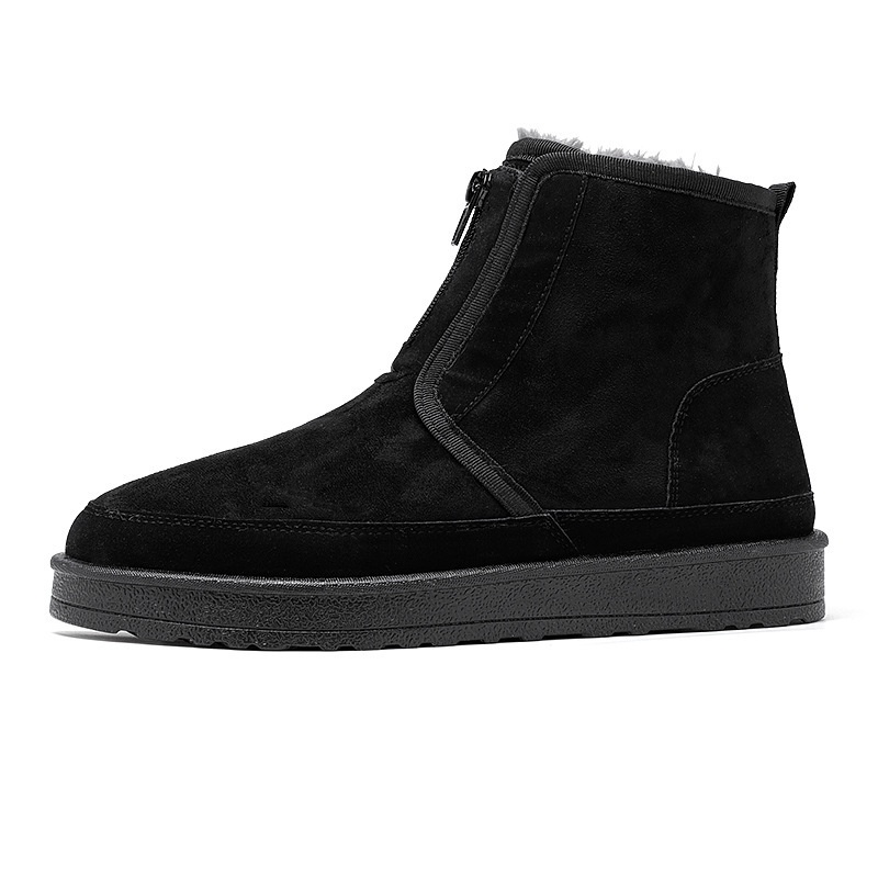 Fleece Lined Padded Warm Keeping Platform Cotton Shoes foto 5