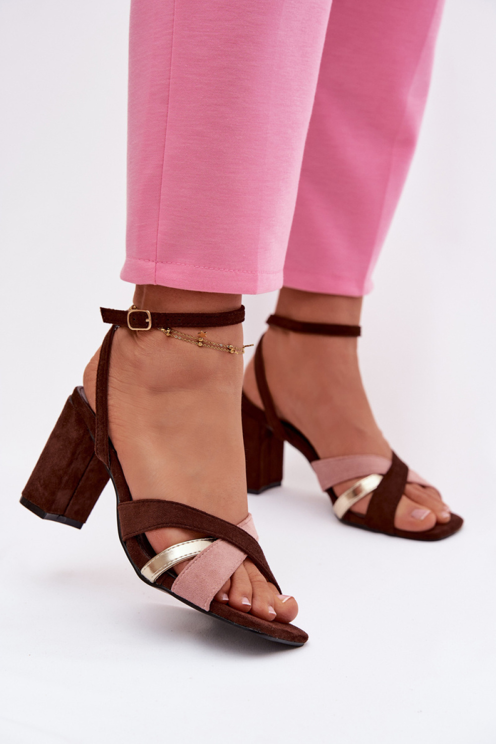 Sandalen op hak Step in style