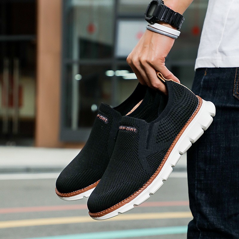 Men's Fashionable Breathable Retro Casual Shoes foto 3