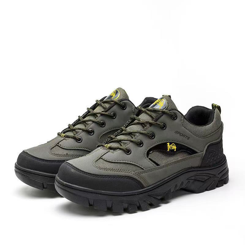 Men's Outdoor Round-Toe Flat-Heel Casual Hiking Shoes foto 4