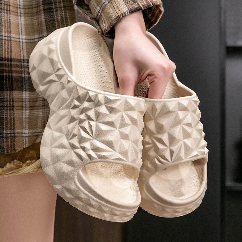 High Heel Eva Slippers Thick Sole Increased Wear-resistant Breathable foto 3
