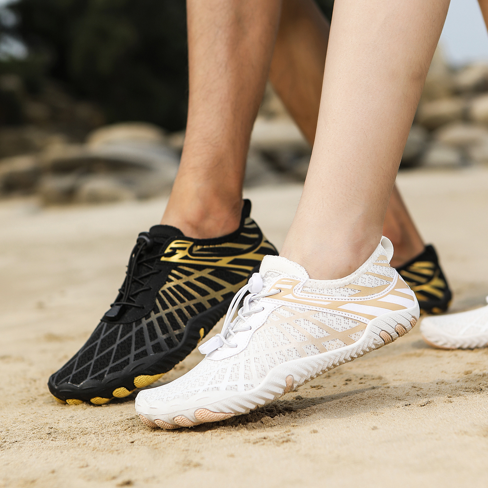 Beach Five Finger Upstream Shoes Wading Surfing Fishing Swimming Diving Fitness foto 4