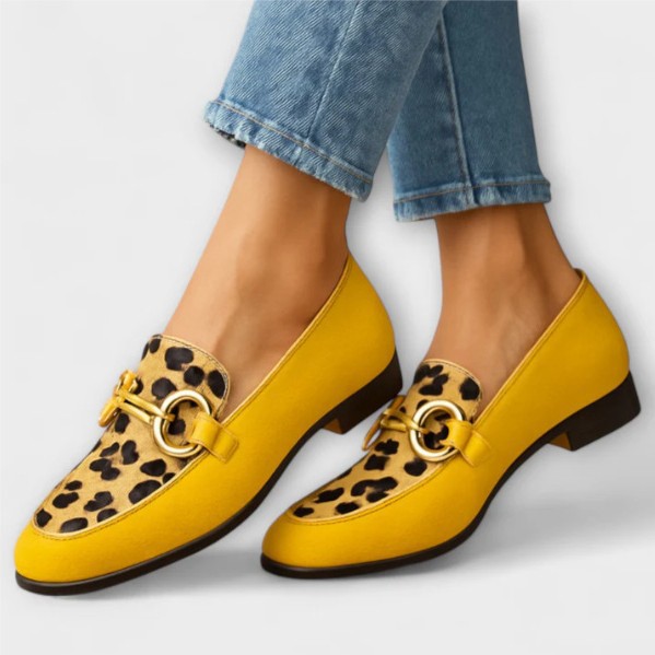 Autumn Strap Low-cut Chunky Heel Small Leather Shoes foto 4
