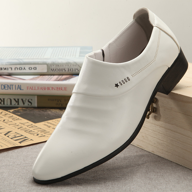 Men's Photo Studio Wedding Photography Casual Leather Shoes foto 5