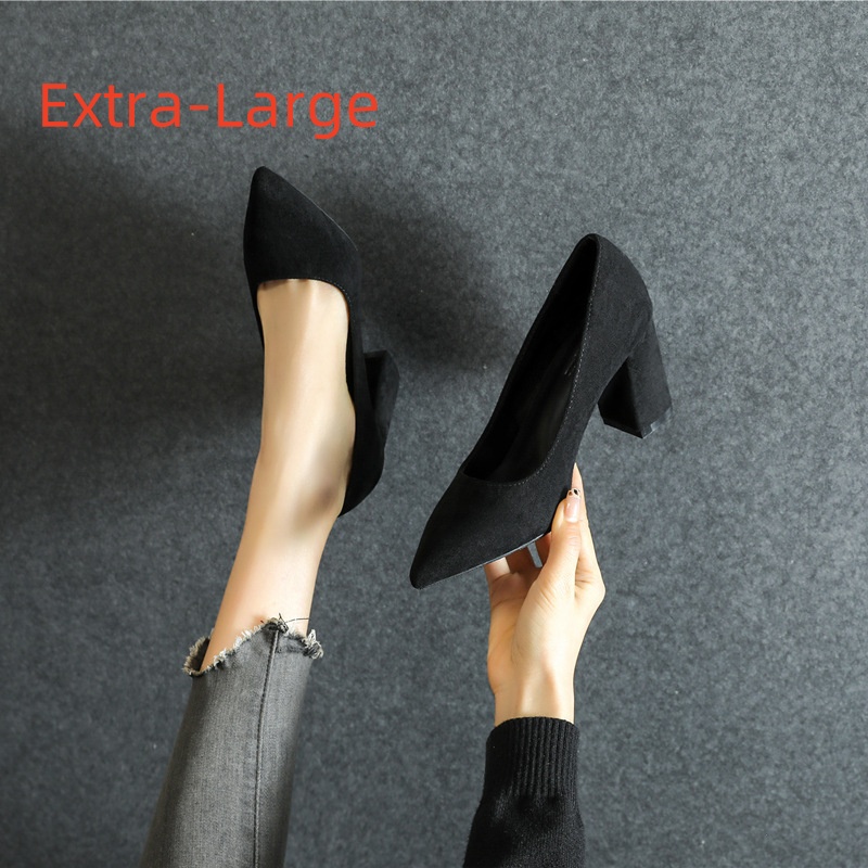 Women's Shallow-mouth Shoes, Plus Size, Wide And Thick For Fat Feet foto 2