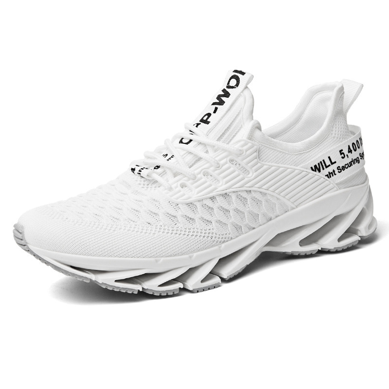 New Plus Size Autumn Fly Woven Mesh Student Sports Leisure Running Shoes foto 5