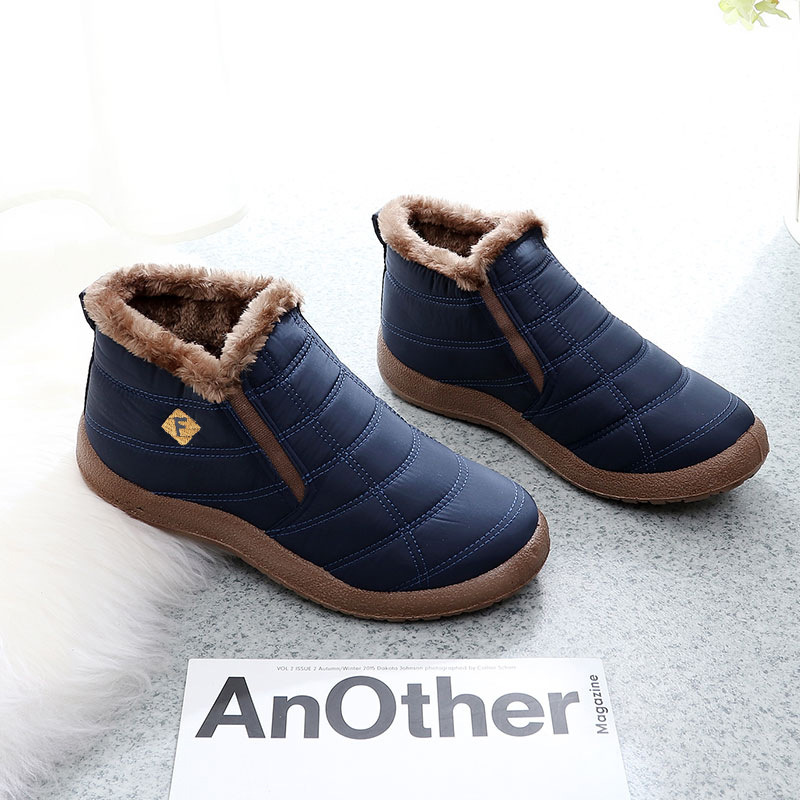 Winter Men's Cotton Shoes High-top Warm Fleece-lined foto 4