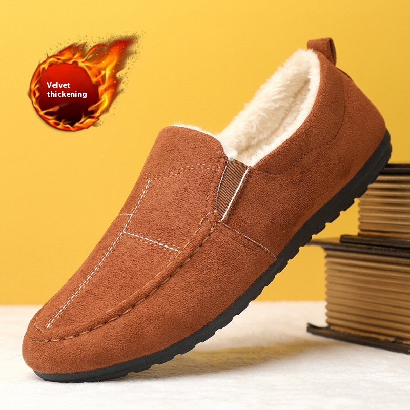 All-matching Fleece-lined Warm Men's Casual Shoes foto 3