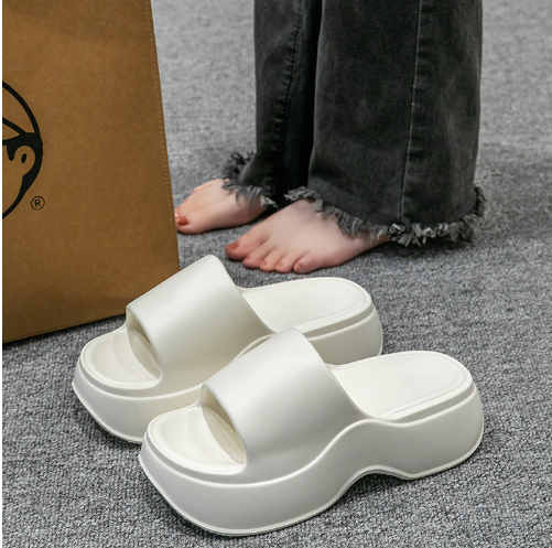 Womens Non-Slip Height-Enhancing Slippers For Home Indoor And Outdoor Wear foto 4