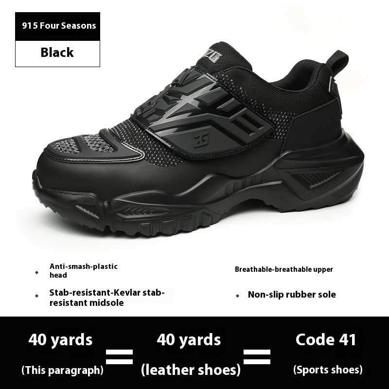 Safety Shoes Attack Shield And Anti-stab Labor Shoes foto 2