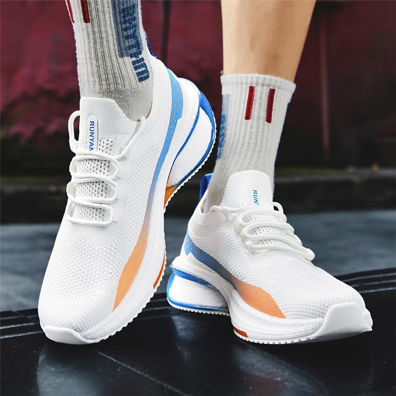 Mens Casual Breathable Athletic Running Shoes foto 4
