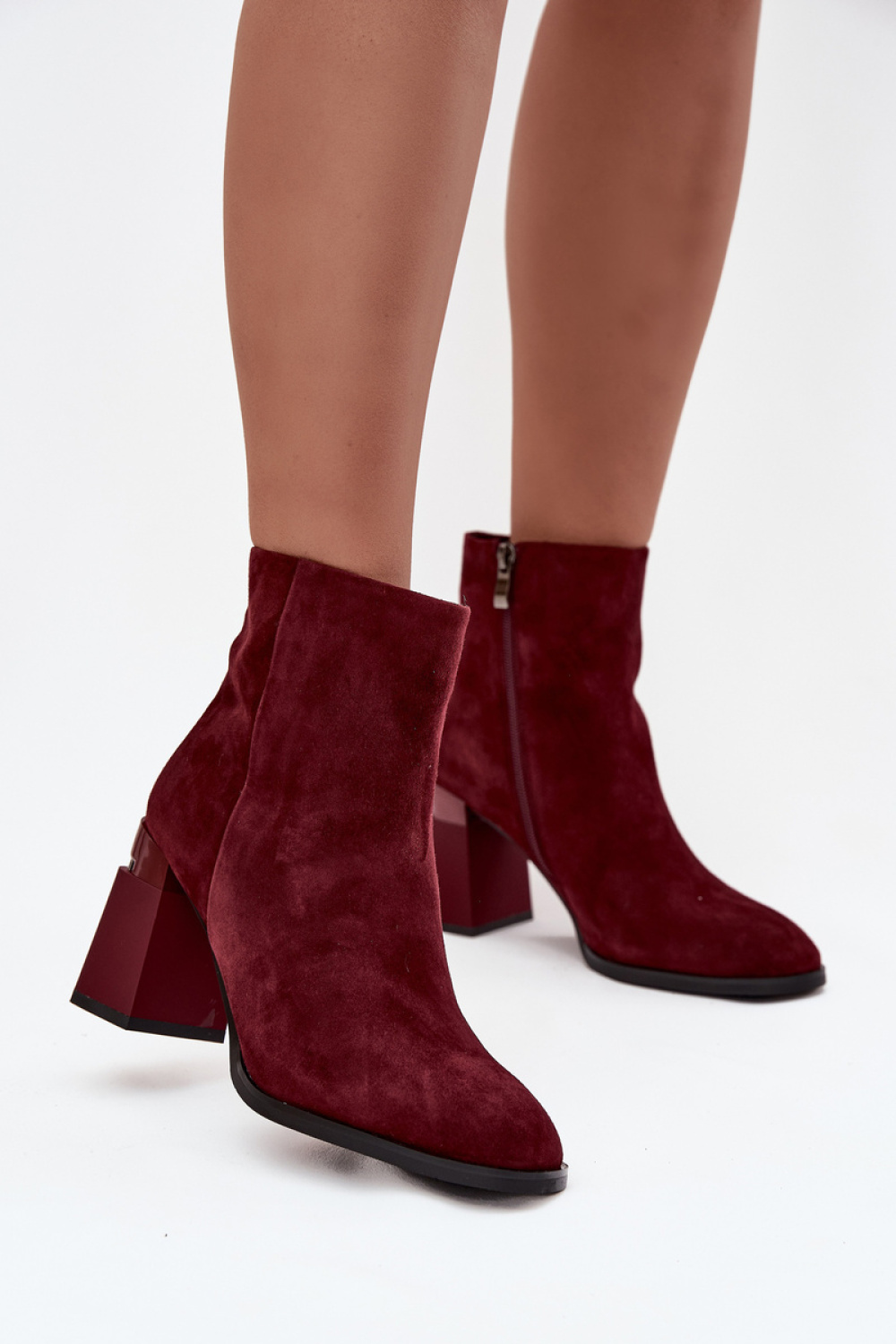 Laarsjes met hoge hak Step in style