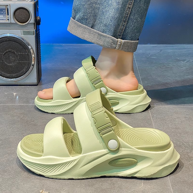 Sports Slippers Men's Thick Bottom Wear-resistant Non-slip Sandals foto 5
